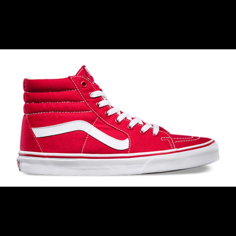 High top red vans